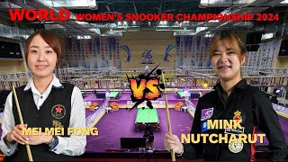 มิ้งค์ สระบุรี World Women's Snooker Championship 2024 (รอบแบ่งกลุ่มแมทช์แรก)#snooke