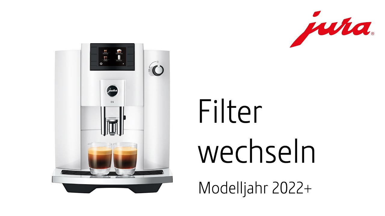 JURA E6 - Filter wechseln - YouTube