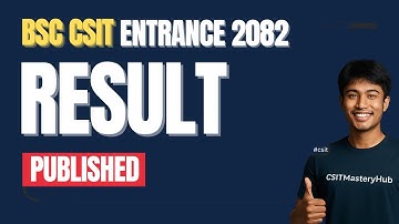 Result is OUT! LIVE Support & Counseling – BSc CSIT Entrance 2082