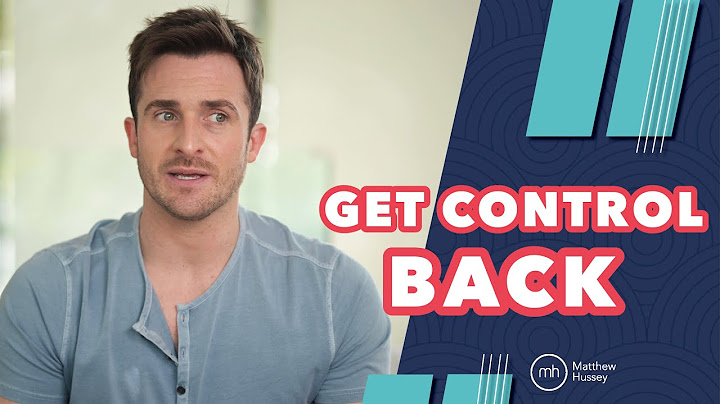 Deveniți prea obsedat când vă place pe cineva? UITAȚI ASTA! | Matthew Hussey