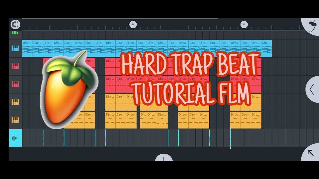 How to make Hard trap beat on FL Studio Mobile - YouTube