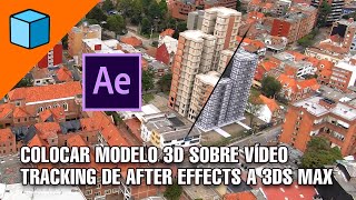 This is how tracking is done from After Effects and compositing in 3ds Max  | Giancr
