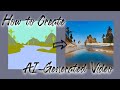 How To Generate Photorealistic Video Using AI