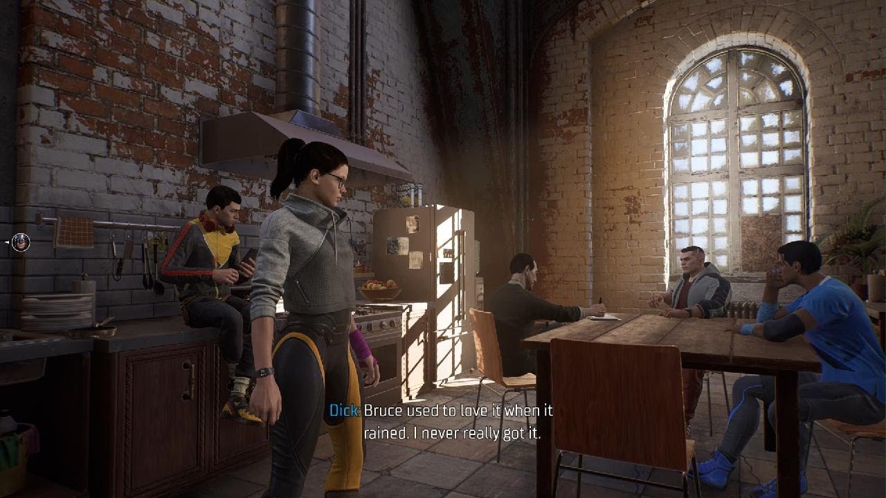 Bruce’s love for the rain - Gotham Knights