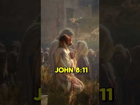 JOHN 8:11 — NEITHER DO I CONDEMN YOU | JESUS FORGIVES | DAILY FAITH REMINDER