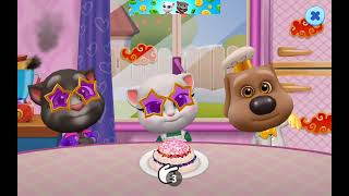NEW EPISODE! Tom, Angela, dan Ben Makan Bersama⛷️Talking Tom Shorts (Episode 23) #animasi #lucu screenshot 5