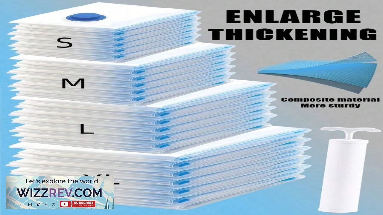 20pcs 1pc Vacuum Sealed Bags Travel Accessories Vacuum Bags Travel Essentials Vacuum