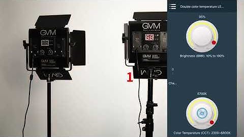 GVM 560 LED Video Light with APP Intelligent Control System, 2 Packs Bi-Color Video Lighting Reviews