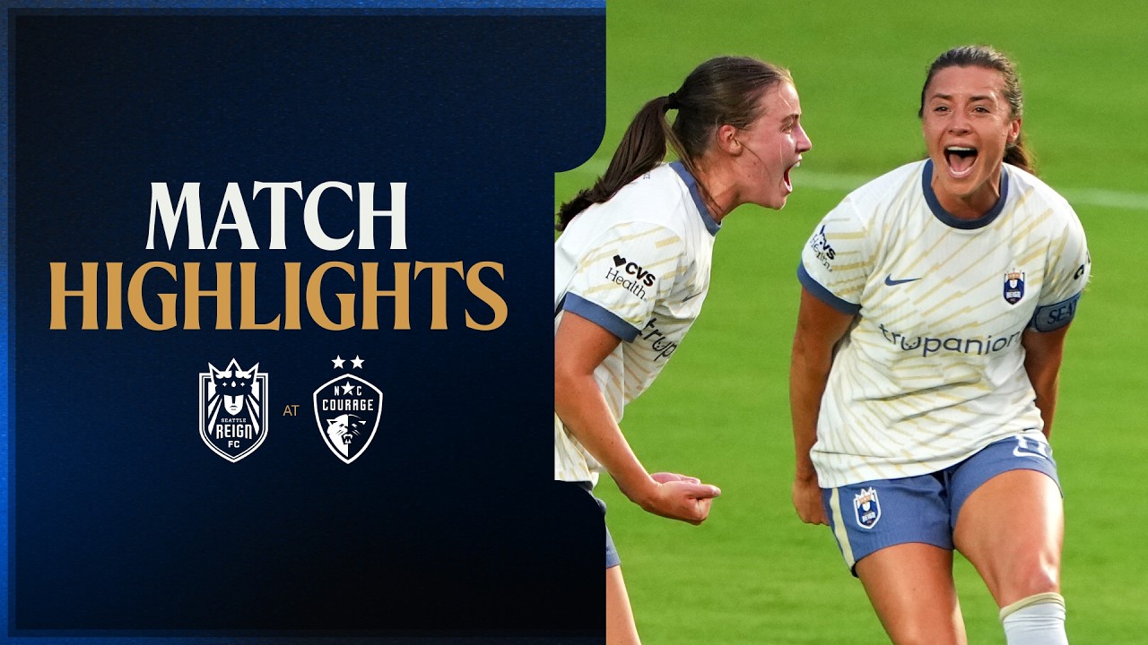 HIGHLIGHTS: Seattle Reign at North Carolina, July 4th, 2026