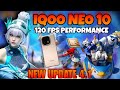 BGMI  4.1 🚀 IQOO NEO 10 PERFORMANCE TEST 🔥  #bgmiindia  #bgmilive   #iqooneo  #newbgmiupdate