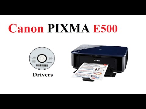 Canon PIXMA E500 | Driver