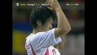 2002 Park Ji sung Portugal South Korea