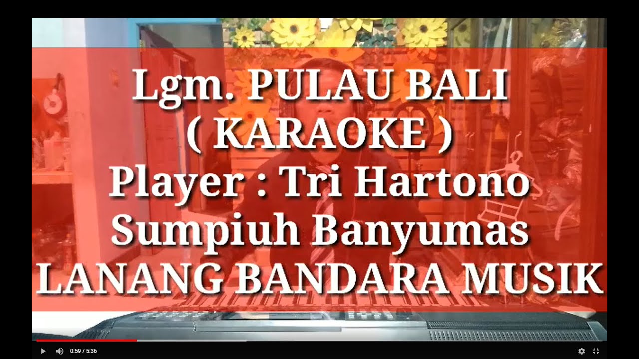 PULAU BALI,KARAOKE KERONCONG,TRI HARTONO,LANANG BANDARA MUSIK