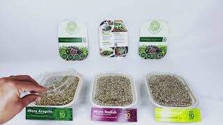 Microgreens GrowKits, Just Add Water in 10 Days 10X Your Nutrition | Moonflower Farms