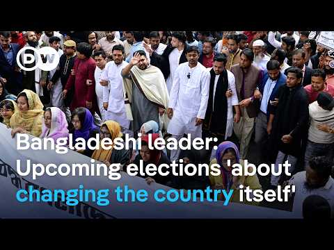Bangladesh to hold first elections since Sheikh Hasina’s overthrow | DW News