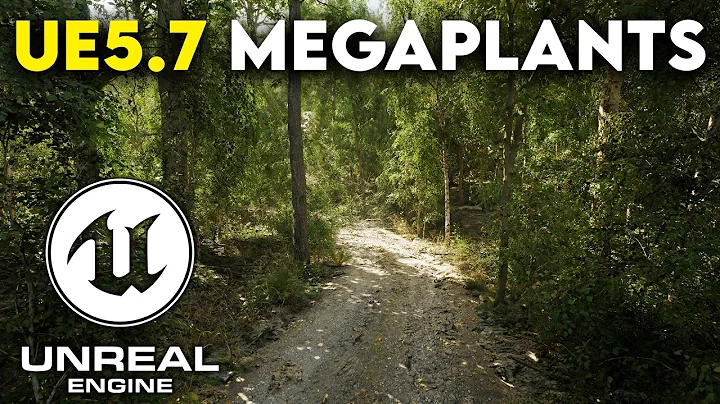 Unreal Engine 5.7 MEGAPLANTS & Procedural Vegetation - UE5.7 Tutorial
