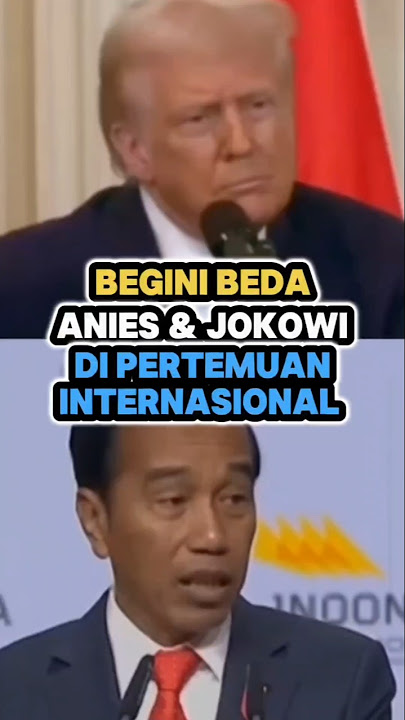 BEDANYA ANIES BASWEDAN DAN JOKOWI SAAT BICARA DI DUNIA INTERNASIONAL #aniesbaswedan #jokowi #prabowo