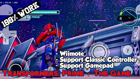 Transformers: Prime - The Game | Classic Controller | Setting Gamepad | Dolphin Emulator Android