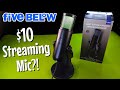 $10 LED Streaming Microphone from Five Below?! | Five Below Review