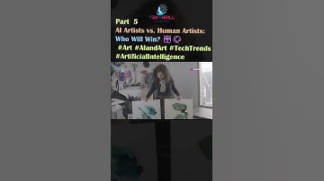 AI Artists vs. Human Artists: Who Will Win? 🤖🎨 The Future of Art with AI #AI #Art #TechTrends Part 5