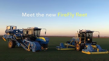 The new FireFly fleet - ProSlab 155B with Double Stack and M220 mower