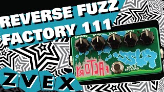 ZVEX Reverse Fuzz Factory 111 - YouTube