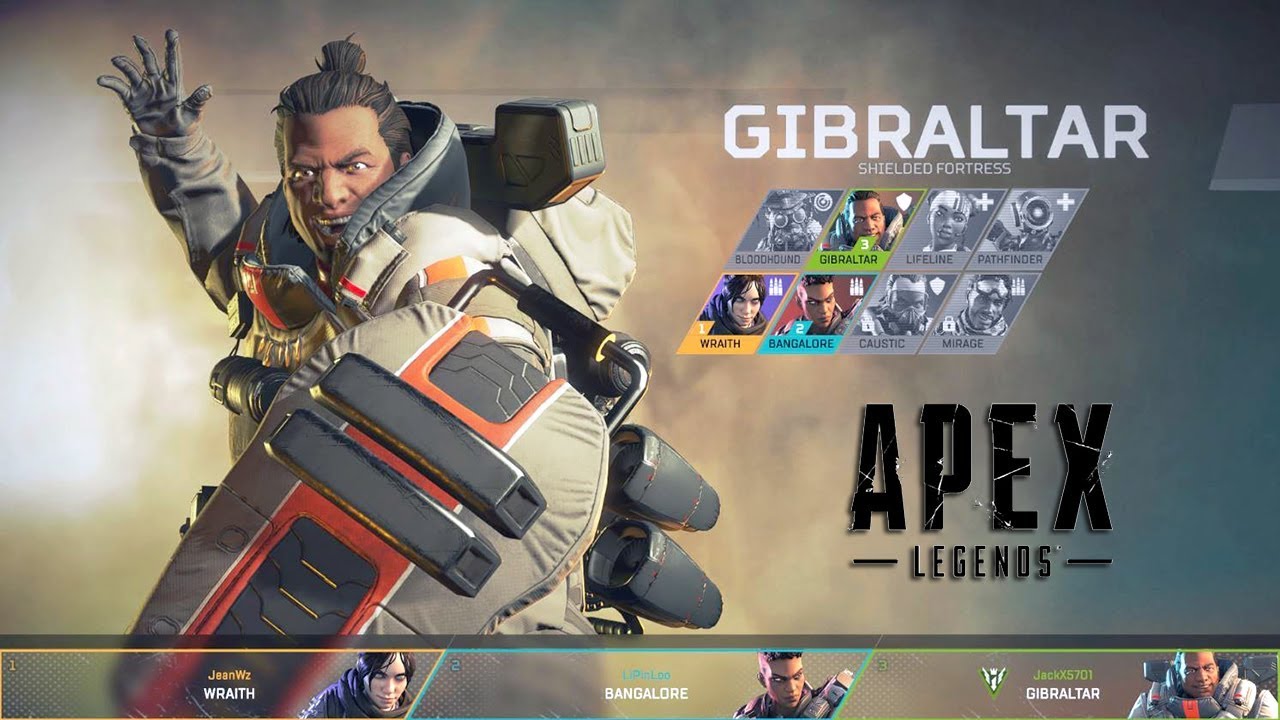 Apex Legends ジブラルタル ゴミ 袋 イラスト