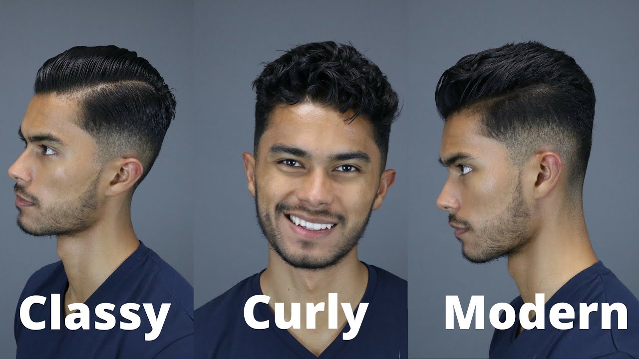 7 SEXIEST Hairstyles For Guys With Curly Hair  YouTube