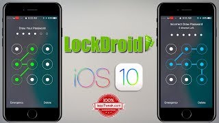 LockDroid Tweak Brings Android Pattern Lock Screen To iOS 10 screenshot 5
