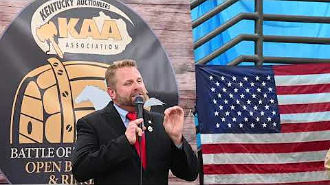 Craig Meier Champion Auctioneer Battle of the Blue...