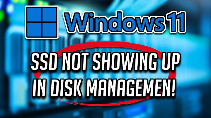 FIX SSD or NVME Not Showing Up in Disk Management or Bios in Windows 11/10 [Solution]