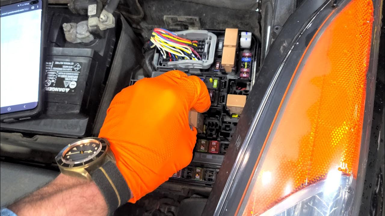 2013 Hyundai Elantra Starter Relay & Fuses YouTube