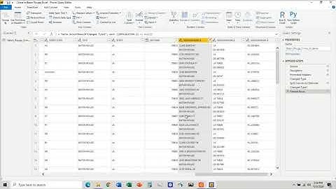 Cleaning Geolocation Column The Excel Data In Power BI Desktop