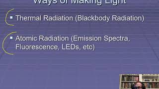 PHYS 1403 Ways of Making Light