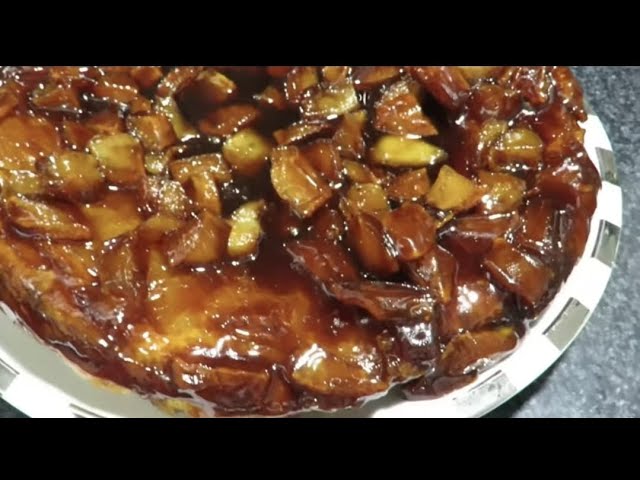 Tarta Tatín; hojaldre volteado de manzana caramelizada/Marisolpink