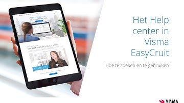 Help Centre Visma EasyCruit - Dutch