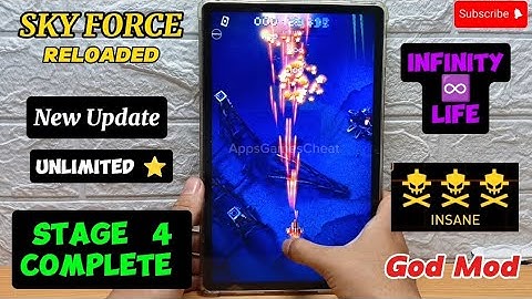 SKY FORCE RELOADED New Update Unlimited Star ⭐ Infinity ♾️ Life STAGE 04 INSANE
