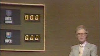 University Challenge Tuesday 1st September 1987 - University College Oxford vs Open University.