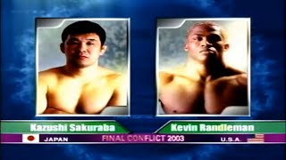 PRIDE Kazushi Sakuraba VS Kevin Randleman