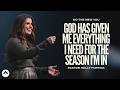 God has given me everything i need for the season im in  pastor holly furtick  elevation church