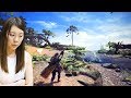 MONSTER HUNTER WORLD Gameplay JAPANESE GIRL Reacts!【English Subs】