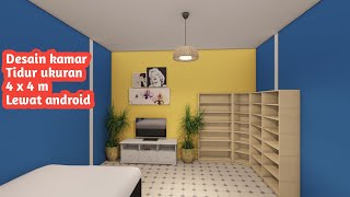 Inspirasi desain kamar t!dur lewat android | room planner tutorial screenshot 5