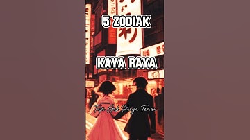 5 Zodiak Kaya Raya tapi gak punya Temen #zodiak #zodiac #2024