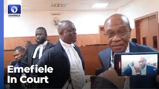 Emefiele Challenges Jurisdiction Of Lagos Court To Try Him +More | Top Stories