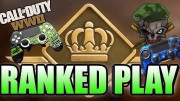 Call of Duty WW2 Ranked Gameplay S&D | NO SBMM TDM PPSH 41 Gameplay COD WWII