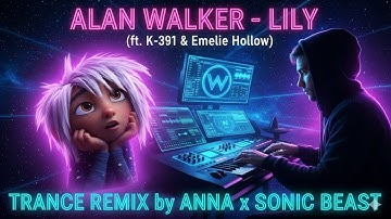 Lily - Alan Walker (Trance Remix / Cover) by Anna (Original Instrumental by [Sonic Beast])