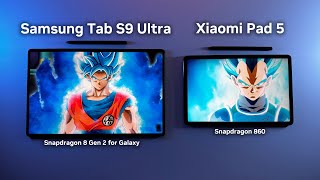 Samsung Tab S9 Ultra vs Xiaomi Pad 5 | Speed Test