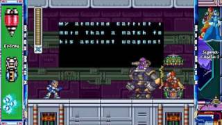 Mega Man X ~ Sigma Castle 1
X storms the Castle. Zero would have given his Megabuster to X, but saw that X had already upgraded his weapon.
Authors Note: In this stage, the monsters are all over the place and attack quickly. You will probably get hit sometimes.
Clips from the song Beamsabre Beat ZEROv2 (OC ReMix), used by permission, was mixed by DarkeSword.
http://ocremix.org/artist/4482/darkesword
Image modifications, original designs, and text edits completed by graphic designer, Lisa3679 and gamer, NathanWubs. Mega Man X ~ Sigma Castle 1