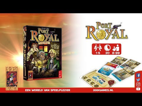 Port Royal Uitbreiding Trailer - 999 Games