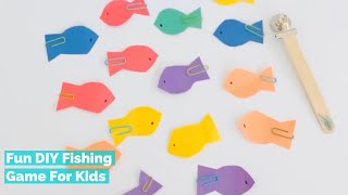 DIY Fishing Game | DIY Preschool Learning Activities | Preschool Toddler Learn Colors